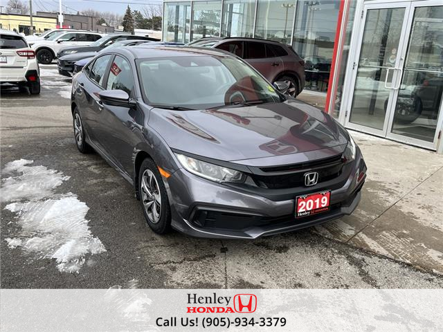 2019 Honda Civic Sedan LX Manual (Stk: R11989) in St. Catharines - Image 1 of 21
