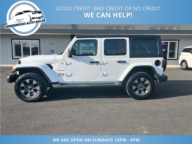 2018 Jeep Wrangler Unlimited Sahara (Stk: 18-104631) in Greenwood - Image 1 of 19