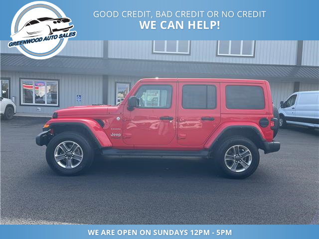 2021 Jeep Wrangler Unlimited Sahara (Stk: 21-536151) in Greenwood - Image 1 of 17