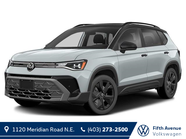 2025 Volkswagen Taos Comfortline Black Edition (Stk: Y19487) in Calgary - Image 1 of 2