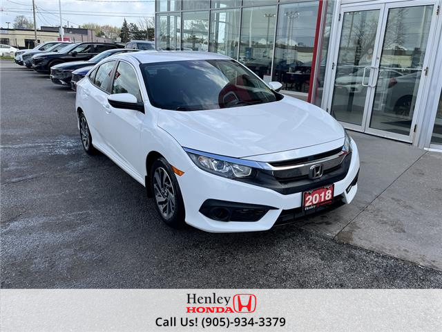 2018 Honda Civic Sedan SE CVT (Stk: H21993A) in St. Catharines - Image 1 of 21