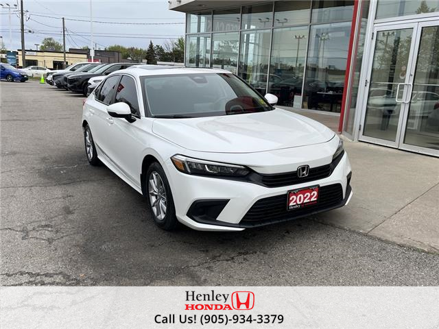 2022 Honda Civic Sedan EX CVT (Stk: R12173 ) in St. Catharines - Image 1 of 1
