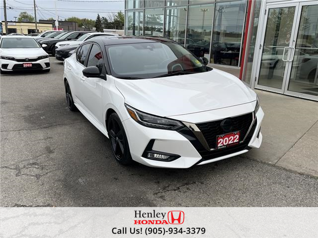 2022 Nissan Sentra SR CVT (Stk: R12165 ) in St. Catharines - Image 1 of 12