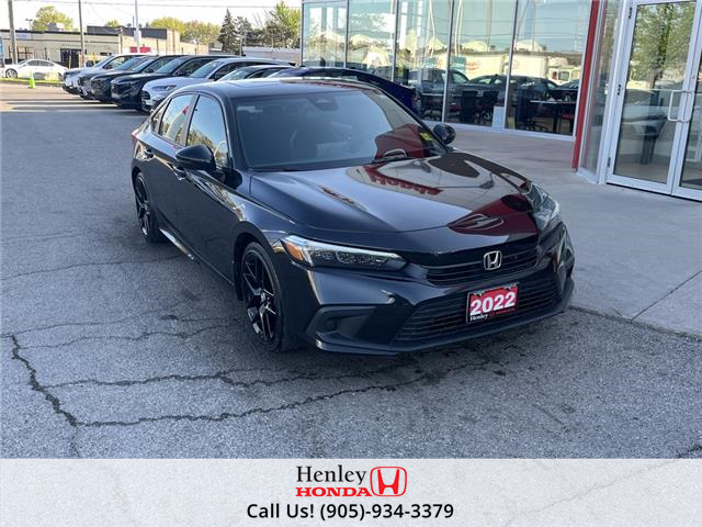 2022 Honda Civic Sedan Sport CVT (Stk: R12180) in St. Catharines - Image 1 of 12