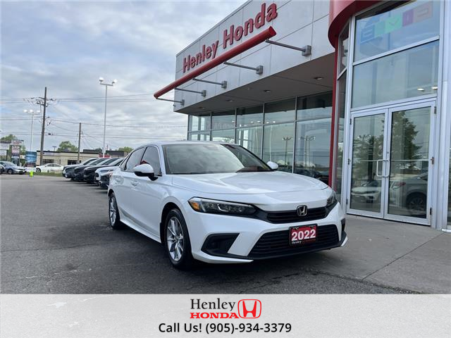2022 Honda Civic Sedan EX CVT (Stk: R12173 ) in St. Catharines - Image 1 of 9