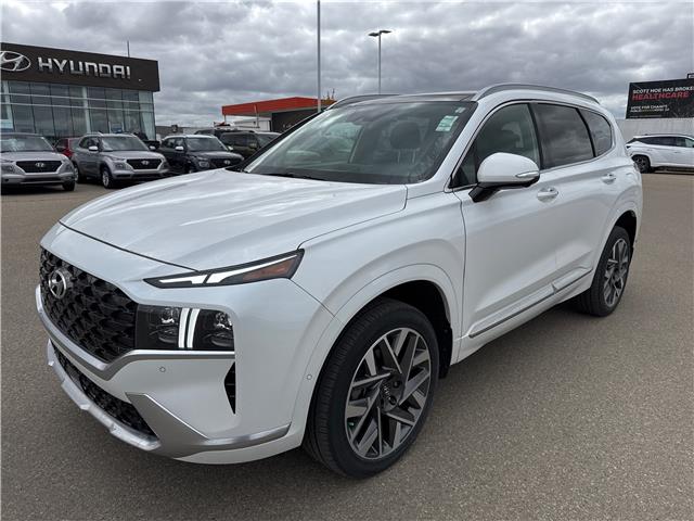 2022 Hyundai Santa Fe Ultimate Calligraphy Quartz White with 24,175km at $38,497