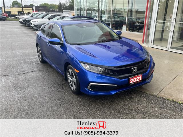 2021 Honda Civic Sedan LX CVT (Stk: R12195) in St. Catharines - Image 1 of 21