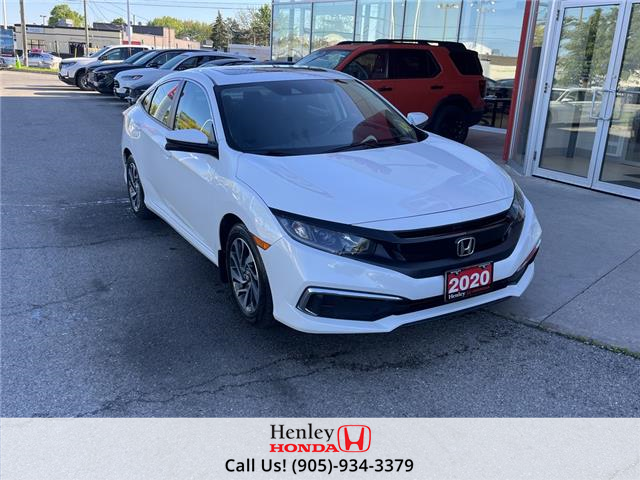 2020 Honda Civic Sedan EX CVT -Ltd Avail- (Stk: H21952B) in St. Catharines - Image 1 of 22
