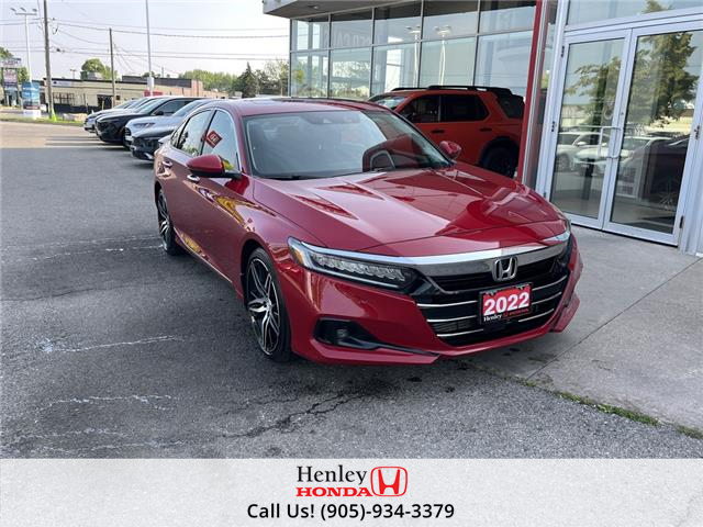 2022 Honda Accord Sedan Touring CVT (Stk: R12225) in St. Catharines - Image 1 of 22