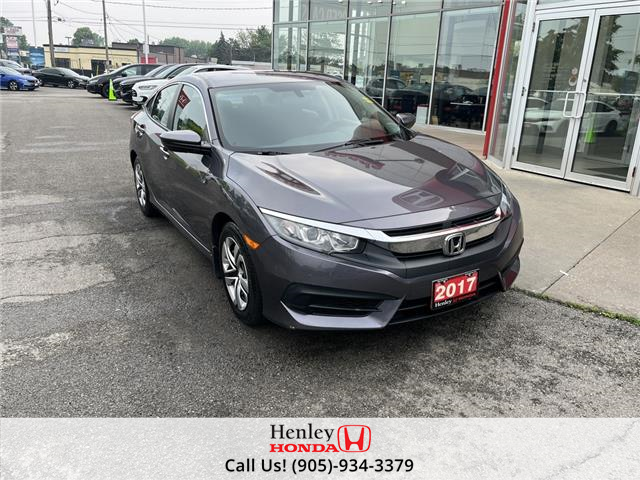 2017 Honda Civic Sedan 4dr Man LX (Stk: H22131A) in St. Catharines - Image 1 of 12