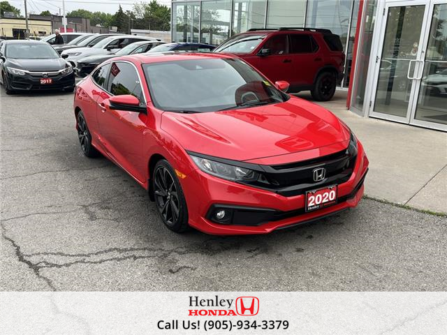 2020 Honda Civic Coupe Sport CVT (Stk: R12209) in St. Catharines - Image 1 of 12