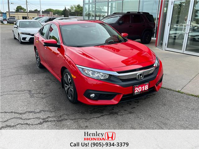 2018 Honda Civic Sedan EX-T CVT (Stk: H22151A ) in St. Catharines - Image 1 of 22
