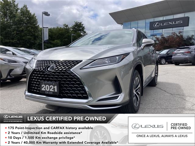 2021 Lexus RX 350L Base (Stk: 15U2308) in Richmond Hill - Image 1 of 35