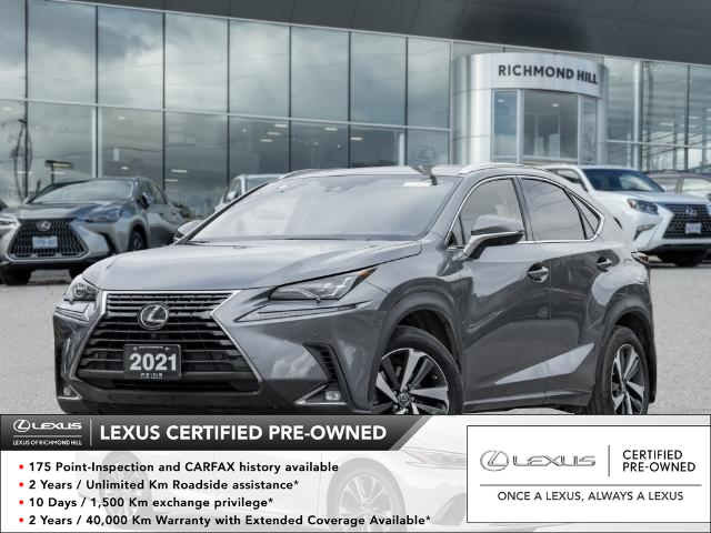 2021 Lexus NX 300 Base (Stk: 15T1263A) in Richmond Hill - Image 1 of 30