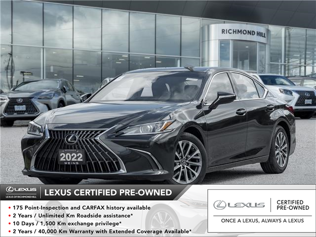 2022 Lexus ES 350  (Stk: 15T1564A) in Richmond Hill - Image 1 of 29