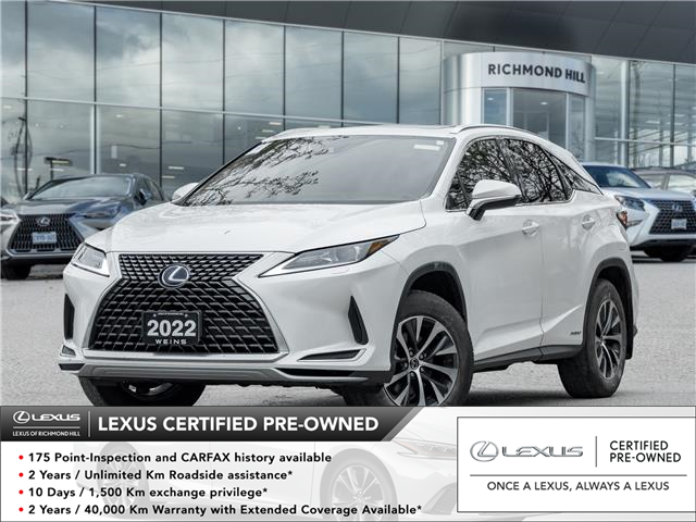 2022 Lexus RX 450h  (Stk: 15T1539A) in Richmond Hill - Image 1 of 29