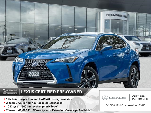 2022 Lexus UX 250h  (Stk: 15T1604A) in Richmond Hill - Image 1 of 28