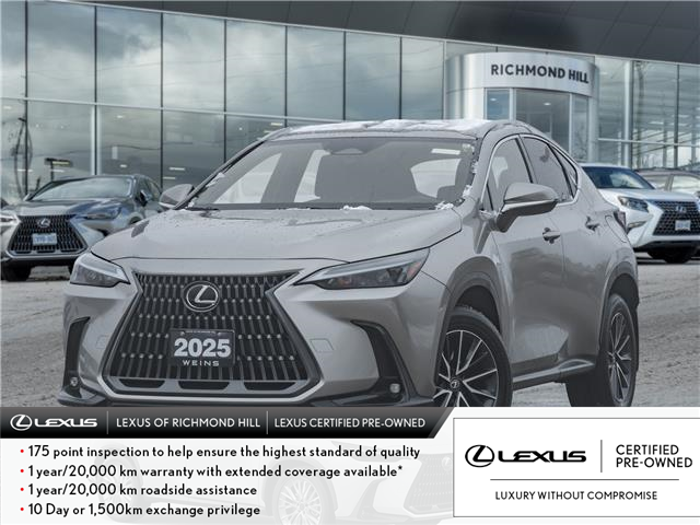 2025 Lexus NX 350h  (Stk: 15105405A) in Richmond Hill - Image 1 of 30