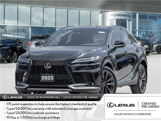2025 Lexus RX 350  (Stk: 15105177A) in Richmond Hill - Image 1 of 33