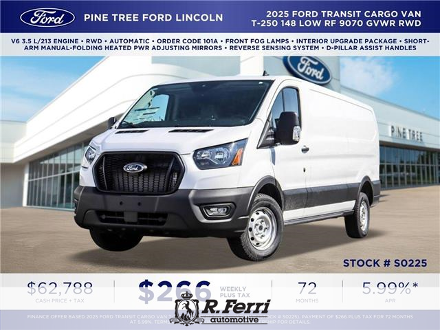 2025 Ford Transit-250 Cargo Base (Stk: S0225) in Woodbridge - Image 1 of 19