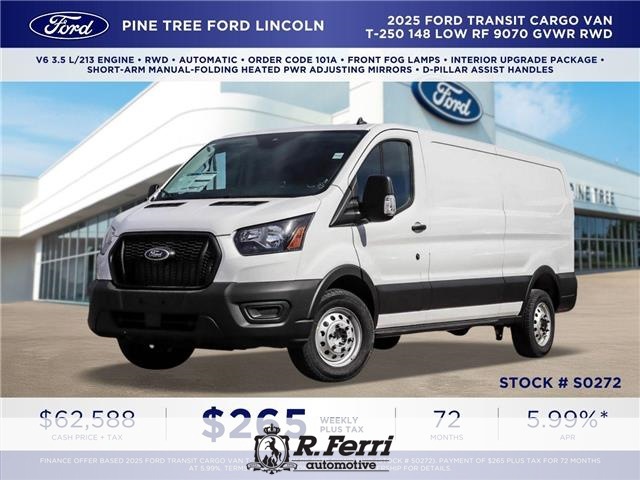 2025 Ford Transit-250 Cargo Base (Stk: S0272) in Woodbridge - Image 1 of 23