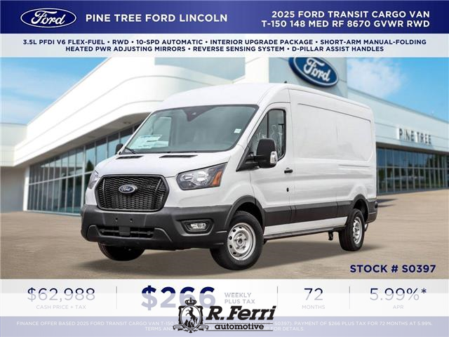 2025 Ford Transit-150 Cargo Base (Stk: S0397) in Woodbridge - Image 1 of 24