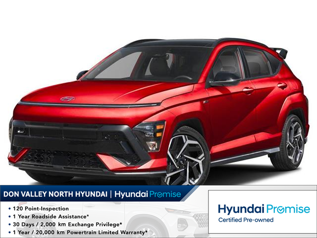2025 Hyundai Kona 1.6T N Line (Stk: 16104103) in Markham - Image 1 of 12