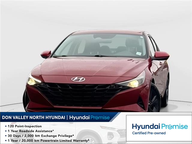 2021 Hyundai Elantra Preferred (Stk: 16U101556A) in Markham - Image 1 of 12