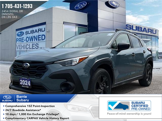 2024 Subaru Crosstrek Convenience (Stk: 2003846A) in Innisfil - Image 1 of 24