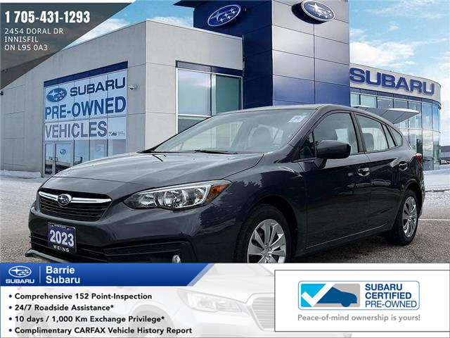 2023 Subaru Impreza Convenience (Stk: 20U2027) in Innisfil - Image 1 of 22