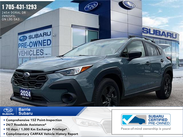 2024 Subaru Crosstrek Convenience (Stk: 20U2039) in Innisfil - Image 1 of 24