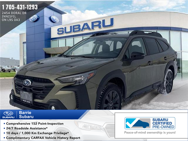 2025 Subaru Outback Onyx (Stk: 2004501A) in Innisfil - Image 1 of 20