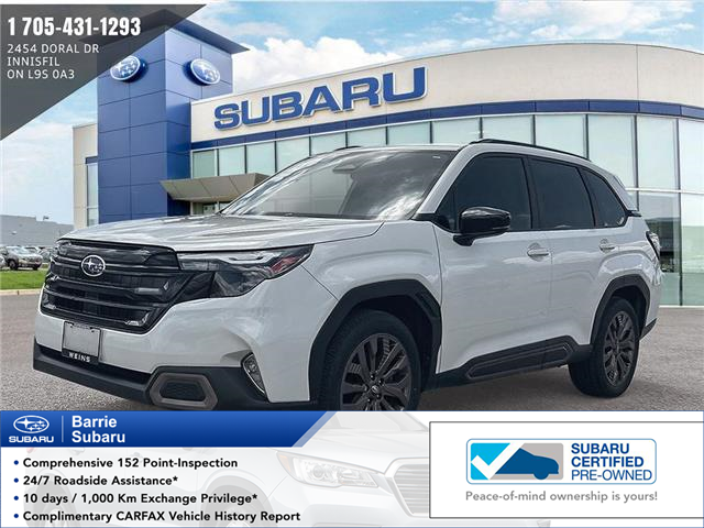 2025 Subaru Forester Sport (Stk: 2004836A) in Innisfil - Image 1 of 23