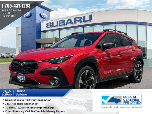 2024 Subaru Crosstrek Limited (Stk: 2004844A) in Innisfil - Image 1 of 10