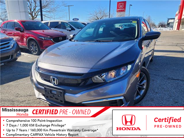 2021 Honda Civic EX (Stk: 22U2153AA) in Mississauga - Image 1 of 24