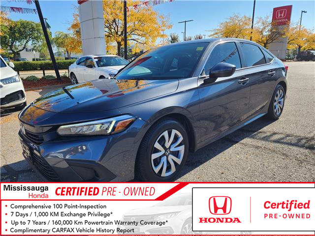 2022 Honda Civic LX (Stk: 22U2609) in Mississauga - Image 1 of 22