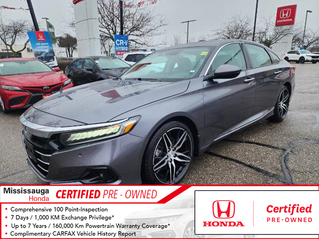 2021 Honda Accord Touring 1.5T (Stk: 2212274A) in Mississauga - Image 1 of 23