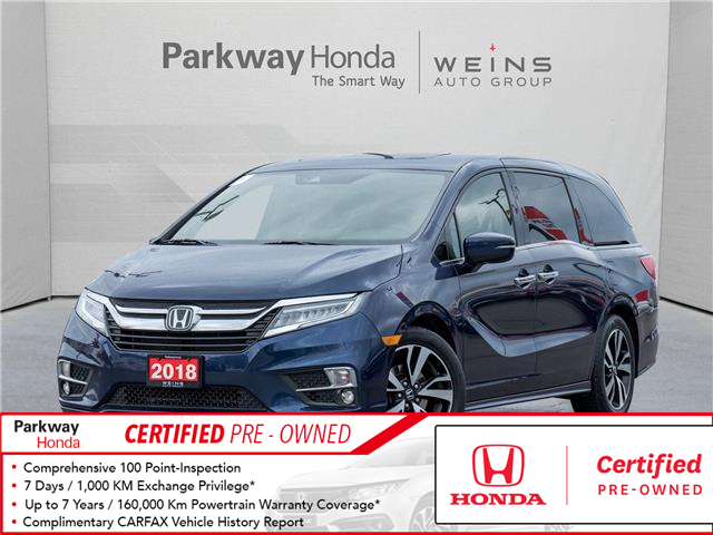 2018 Honda Odyssey Touring (Stk: 2311090A) in North York - Image 1 of 28