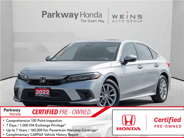 2022 Honda Civic EX (Stk: 23U11120) in North York - Image 1 of 21