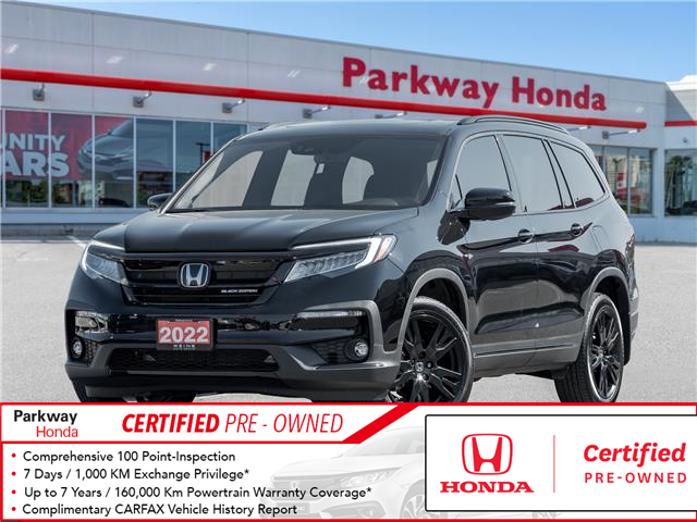 2022 Honda Pilot Black Edition (Stk: 2311789A) in North York - Image 1 of 29