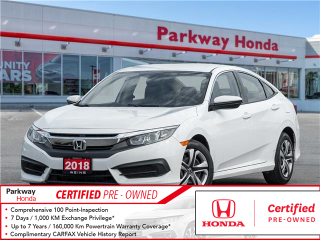 2018 Honda Civic LX (Stk: 23U11436) in North York - Image 1 of 21