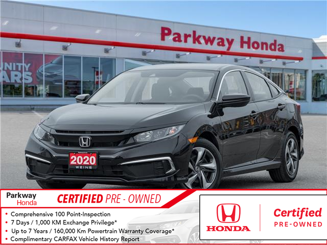 2020 Honda Civic LX (Stk: 23U12112) in North York - Image 1 of 24