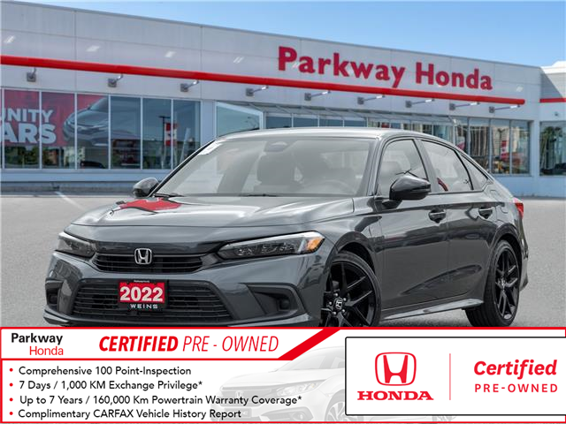 2022 Honda Civic Sport (Stk: 2313628A) in North York - Image 1 of 24