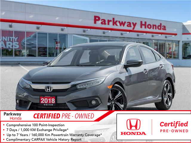 2018 Honda Civic Touring (Stk: 2313782A) in North York - Image 1 of 32