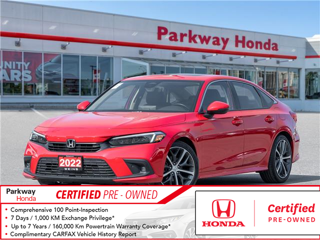 2022 Honda Civic Touring (Stk: 2313696A) in North York - Image 1 of 27