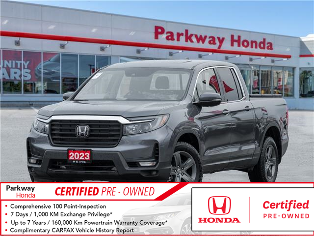 2023 Honda Ridgeline EX-L (Stk: 23U12402) in North York - Image 1 of 28