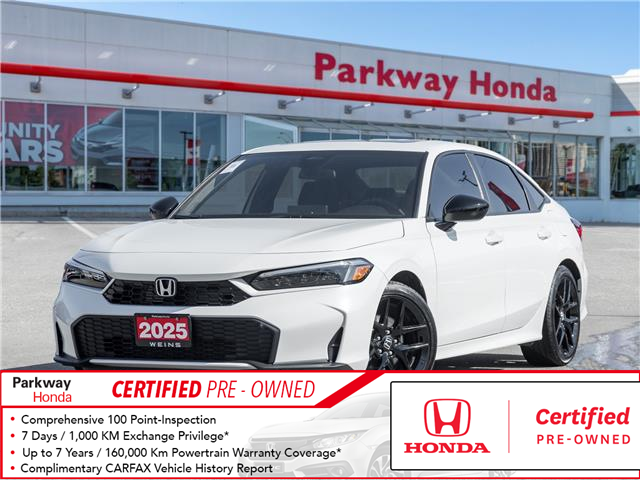 2025 Honda Civic Hybrid Sport (Stk: 2314366A) in North York - Image 1 of 27