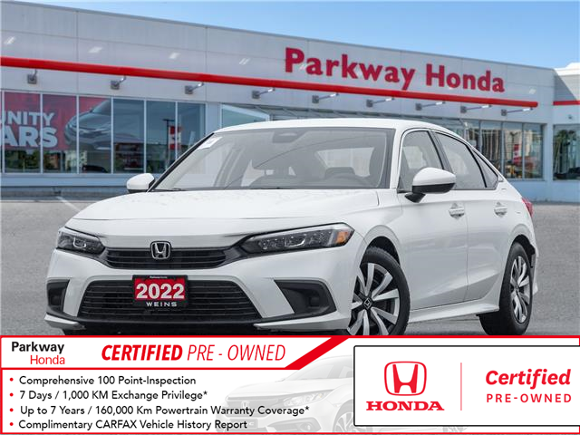 2022 Honda Civic LX (Stk: 2314484A) in North York - Image 1 of 22