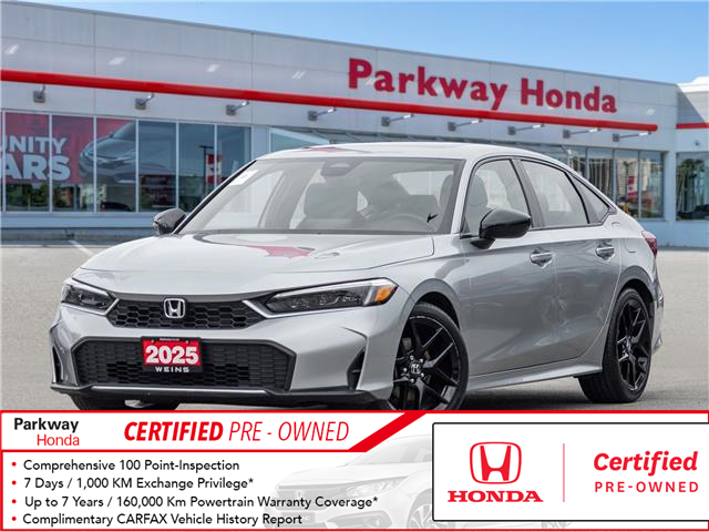 2025 Honda Civic Hybrid Sport (Stk: 2314979A) in North York - Image 1 of 25