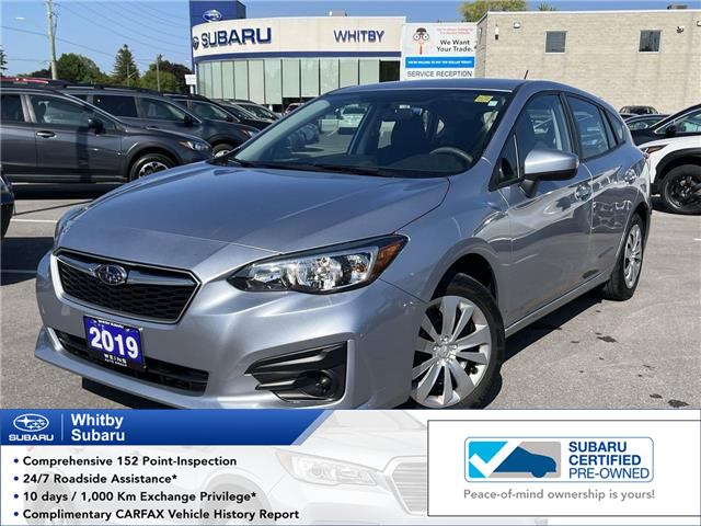 2019 Subaru Impreza Convenience (Stk: 212324A) in Whitby - Image 1 of 9